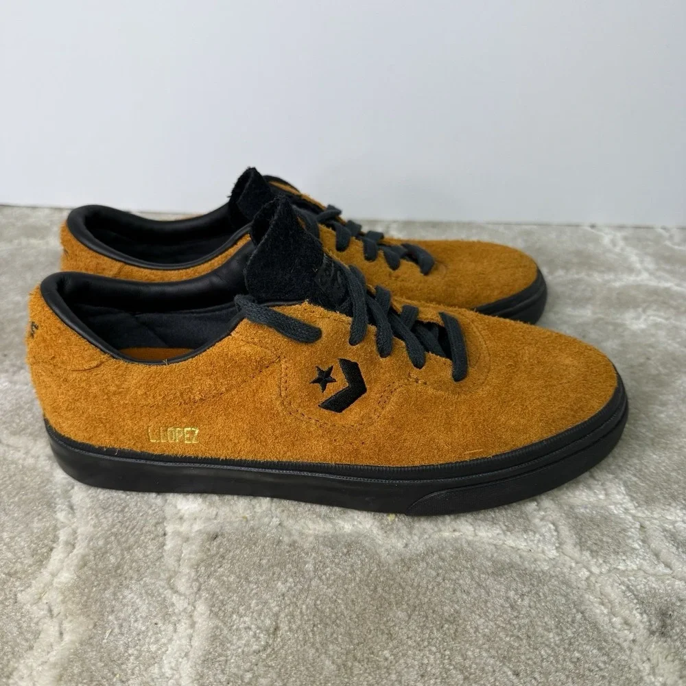 Converse Louie Lopez Pro OX Amber Sepia/Black/Black Unisex Mens 4/‎ Womens 5.5